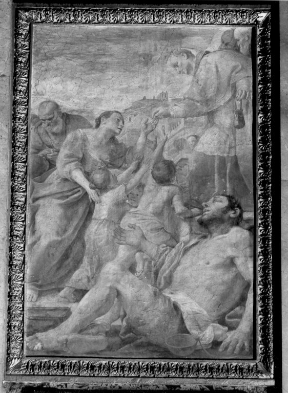 San Carlo Borromeo comunica gli appestati (dipinto) di Preti Mattia (secondo qua